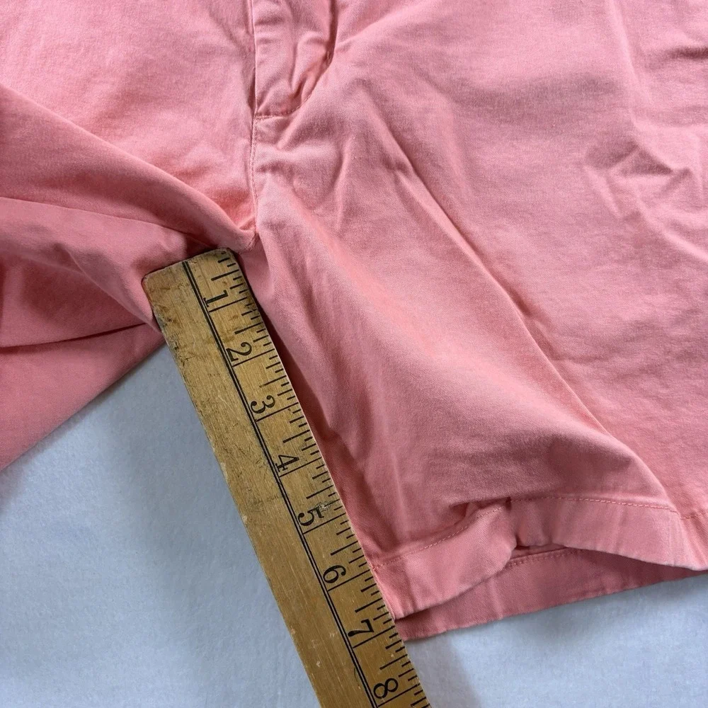 Vineyard Vines Breaker Shorts Mens 35 Salmon Chino 7